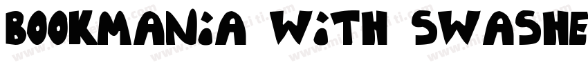 bookmania with swashes字体转换
